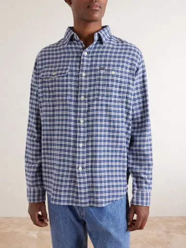 Polo Ralph Lauren Checked Cotton-Flannel Shirt - Men | Thumbnail 3