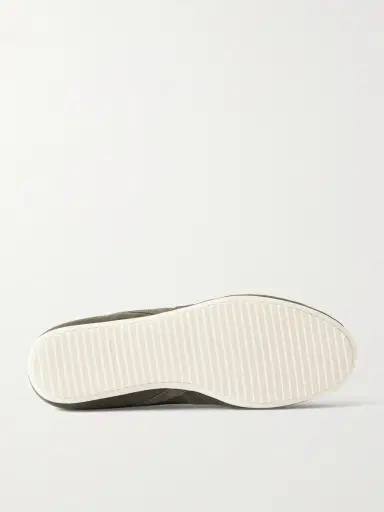 Rick Owens Minimal Suede Sneakers - Men | Thumbnail 3