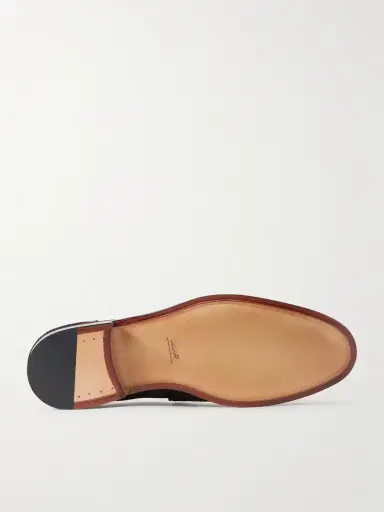 MR P. Split-Toe Suede Penny Loafers - Men | Thumbnail 3