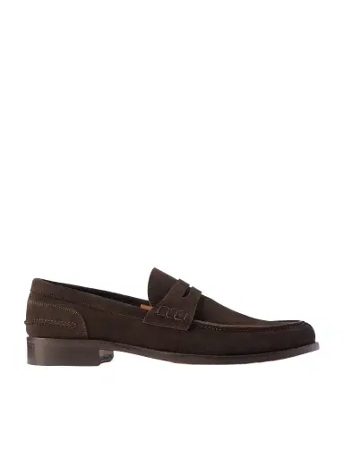 MR P. Split-Toe Suede Penny Loafers - Men | Thumbnail 1