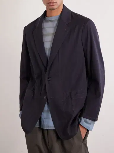 Kaptain Sunshine Take Easy Cotton Blazer - Men | Thumbnail 3