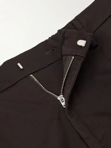 NN07 Kay 1420 Wide-Leg Pleated Organic Cotton-Blend Twill Trousers - Men | Thumbnail 6