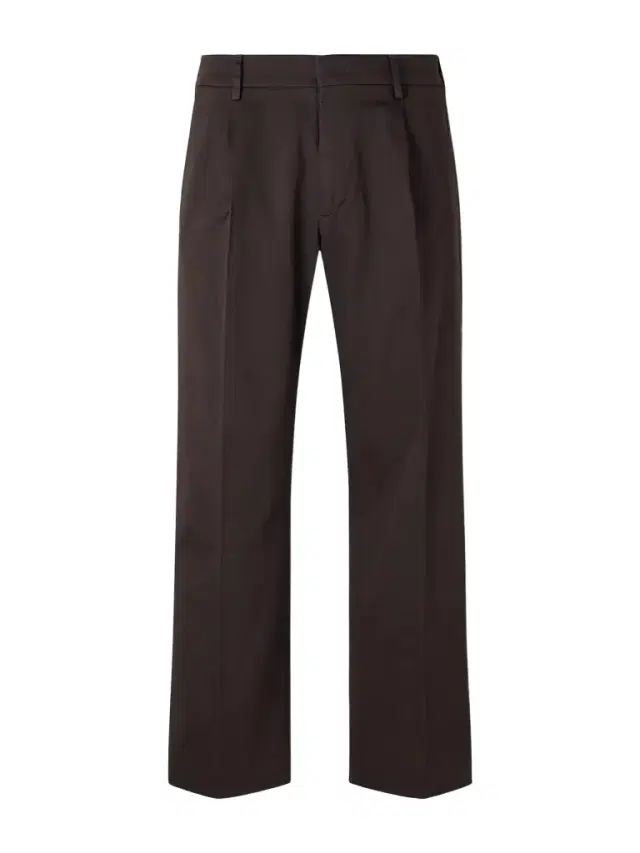 Kay 1420 Wide-Leg Pleated Organic Cotton-Blend Twill Trousers - Men