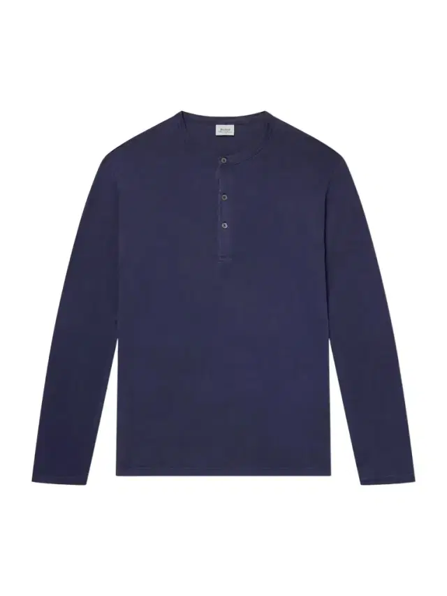 Garment-Dyed Lyocell and Cotton-Blend Jersey Henley Shirt - Men
