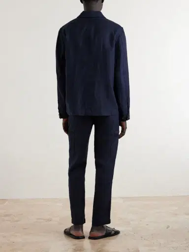 MR P. Linen Overshirt - Men | Thumbnail 4 MR P. Linen Overshirt - Men | Thumbnail 4
