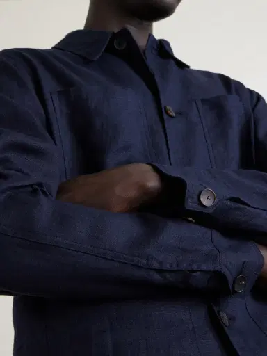 MR P. Linen Overshirt - Men | Thumbnail 5 MR P. Linen Overshirt - Men | Thumbnail 5