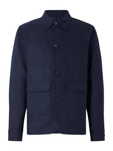 MR P. Linen Overshirt - Men | Thumbnail 1 MR P. Linen Overshirt - Men | Thumbnail 1