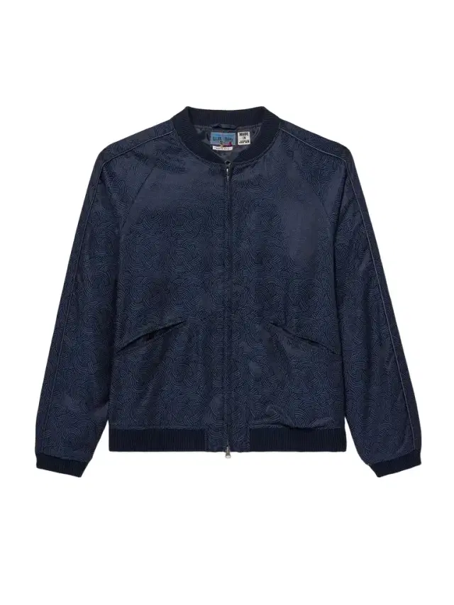 Blue Blue Japan Satin-Jacquard Bomber Jacket - Men