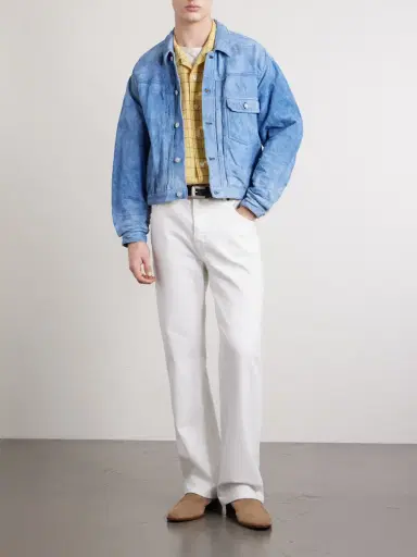 Visvim 102X Cropped Leather Jacket - Men | Thumbnail 2 Visvim 102X Cropped Leather Jacket - Men | Thumbnail 2