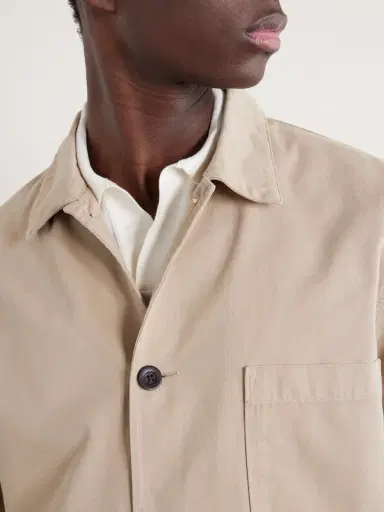 Portuguese Flannel Cotton-Twill Chore Jacket - Men | Thumbnail 5 Portuguese Flannel Cotton-Twill Chore Jacket - Men | Thumbnail 5