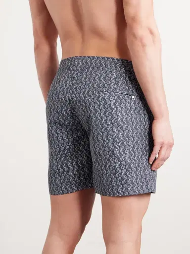 Orlebar Brown Bulldog Fate Straight-Leg Mid-Length Printed Swim Shorts - Men | Thumbnail 3