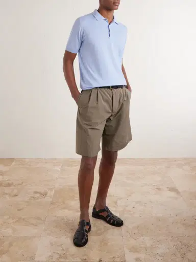 PIACENZA 1733 Cotton Polo Shirt - Men | Thumbnail 2