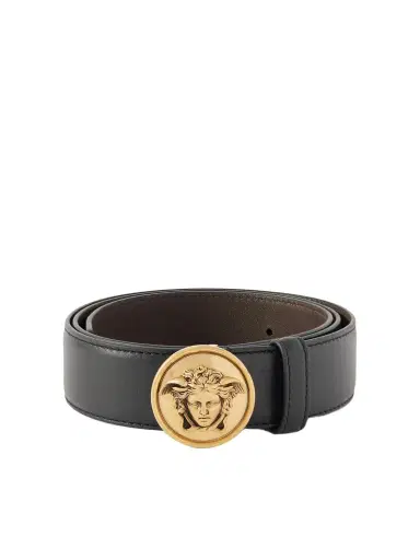 Versace 3.5cm Leather Belt - Men | Thumbnail 1