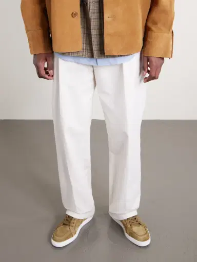 Christian Louboutin Rantulow Orlato Grosgrain-Trimmed Suede Sneakers - Men | Thumbnail 2 Christian Louboutin Rantulow Orlato Grosgrain-Trimmed Suede Sneakers - Men | Thumbnail 2