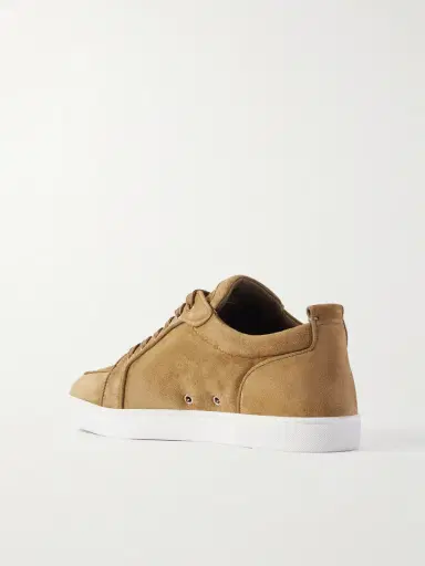 Christian Louboutin Rantulow Orlato Grosgrain-Trimmed Suede Sneakers - Men | Thumbnail 4 Christian Louboutin Rantulow Orlato Grosgrain-Trimmed Suede Sneakers - Men | Thumbnail 4