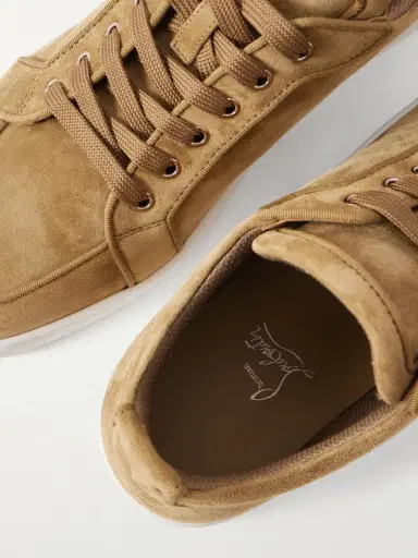 Christian Louboutin Rantulow Orlato Grosgrain-Trimmed Suede Sneakers - Men | Thumbnail 5 Christian Louboutin Rantulow Orlato Grosgrain-Trimmed Suede Sneakers - Men | Thumbnail 5
