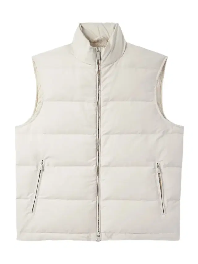 Quilted Tech Wool-Blend Down Gilet - Men