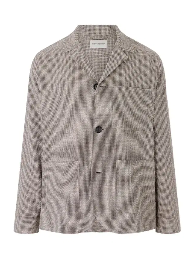 Bradwell Gingham Woven Jacket - Men