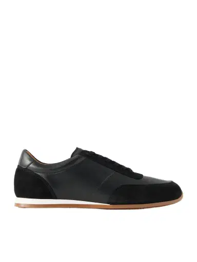 MR P. Suede-Trimmed Leather Sneakers - Men | Thumbnail 1 MR P. Suede-Trimmed Leather Sneakers - Men | Thumbnail 1