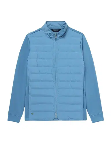Peter Millar Winsome Hybrid Quilted Shell and Piqué Jacket - Men | Thumbnail 1