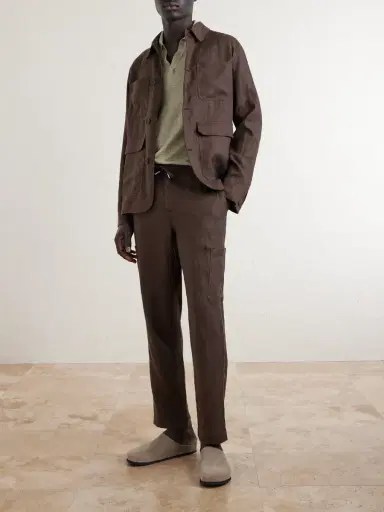 MR P. Linen Overshirt - Men | Thumbnail 2
