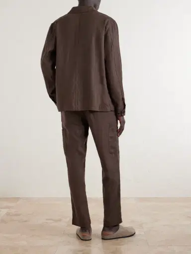 MR P. Linen Overshirt - Men | Thumbnail 4