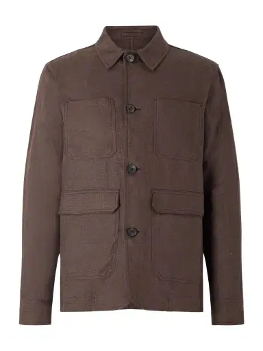 MR P. Linen Overshirt - Men | Thumbnail 1