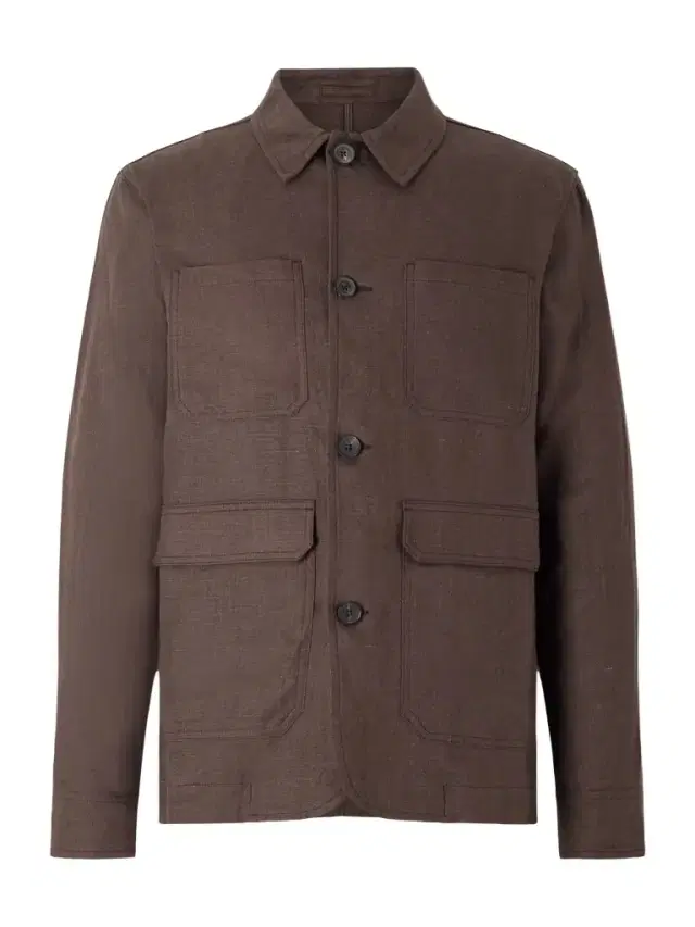 MR P. Linen Overshirt - Men