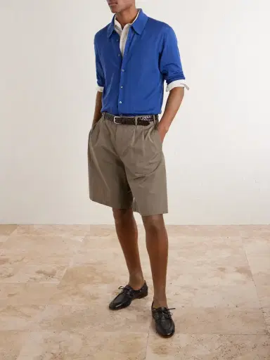 PIACENZA 1733 Virgin Wool Shirt - Men | Thumbnail 2