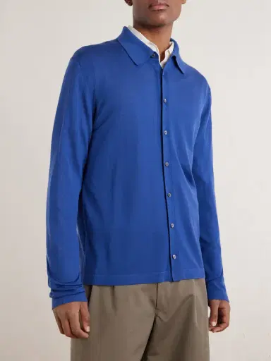 PIACENZA 1733 Virgin Wool Shirt - Men | Thumbnail 3
