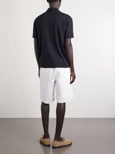 Slowear Cotton and Silk-Blend Jersey Polo Shirt - Men | Thumbnail 3