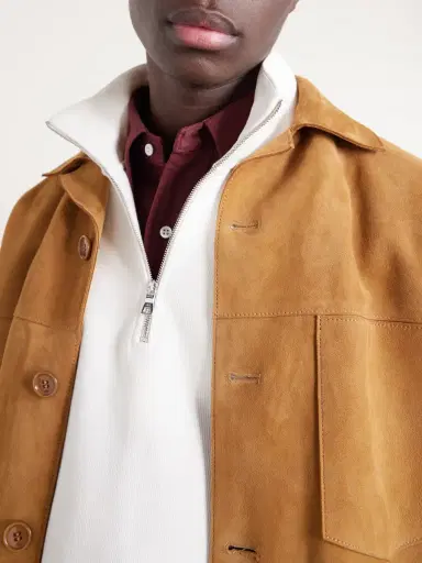 MR P. Cotton Zip-Up Sweater - Men | Thumbnail 5