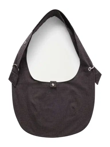 mfpen Eyelet Checked Cotton and Linen-Blend Canvas Shoulder Bag - Men | Thumbnail 1
