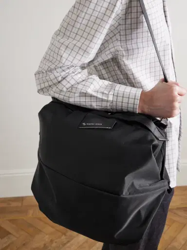 Master-Piece Cocoon Leather-Trimmed Recycled Nylon Weekend Bag - Men | Thumbnail 2 Master-Piece Cocoon Leather-Trimmed Recycled Nylon Weekend Bag - Men | Thumbnail 2