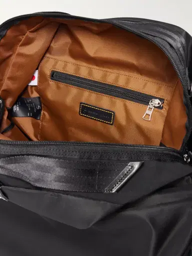 Master-Piece Cocoon Leather-Trimmed Recycled Nylon Weekend Bag - Men | Thumbnail 5 Master-Piece Cocoon Leather-Trimmed Recycled Nylon Weekend Bag - Men | Thumbnail 5