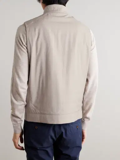 Peter Millar Excursionist Lite Padded Wool Gilet - Men | Thumbnail 4