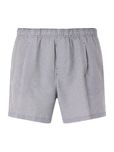 Our Legacy Boxer Trunk Straight-Leg Mid-Length Checked Seersucker Swim Shorts - Men | Thumbnail 1