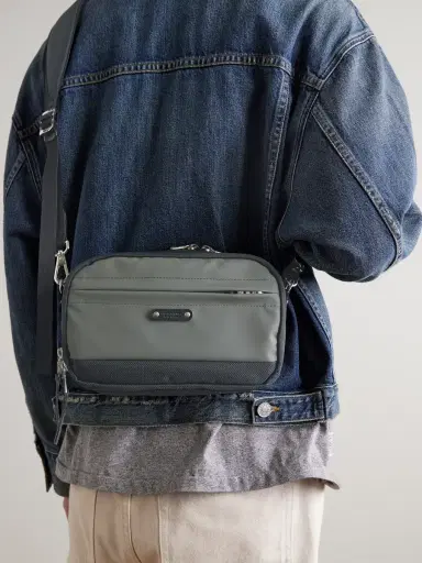 Master-Piece Spec CORDURA® and Leather Messenger Bag - Men | Thumbnail 2
