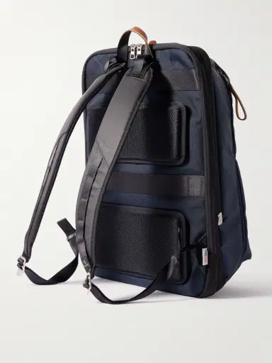 Master-Piece Bump L Canvas and Leather-Trimmed CORDURA® Nylon Backpack - Men | Thumbnail 3 Master-Piece Bump L Canvas and Leather-Trimmed CORDURA® Nylon Backpack - Men | Thumbnail 3