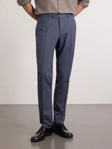 Canali Straight-Leg Super 130s Wool Suit Trousers - Men | Thumbnail 3 Canali Straight-Leg Super 130s Wool Suit Trousers - Men | Thumbnail 3