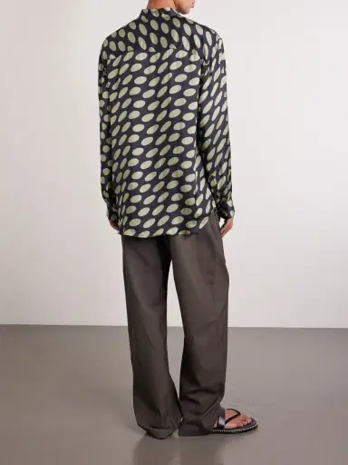 Dries Van Noten Printed Twill Shirt IT 48 | Thumbnail 4