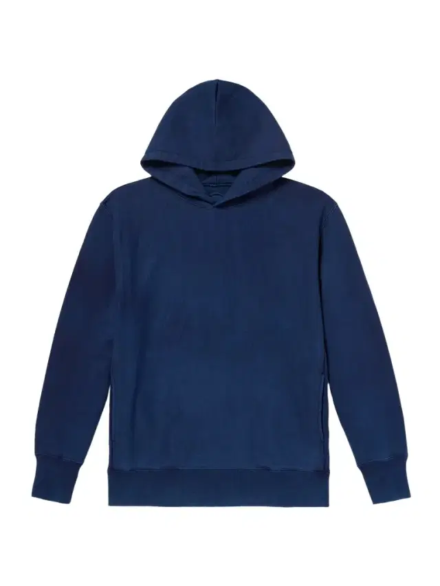 Blue Blue Japan Indigo-Dyed Organic Cotton-Jersey Hoodie - Men