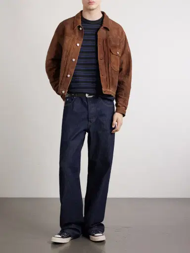 Visvim 102X Cropped Leather Jacket - Men | Thumbnail 2