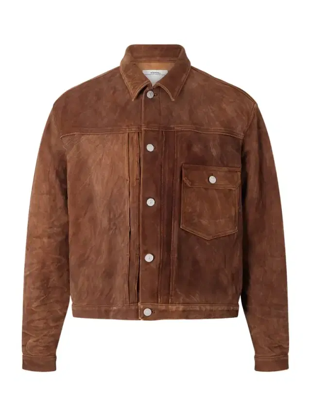 Visvim 102X Cropped Leather Jacket - Men
