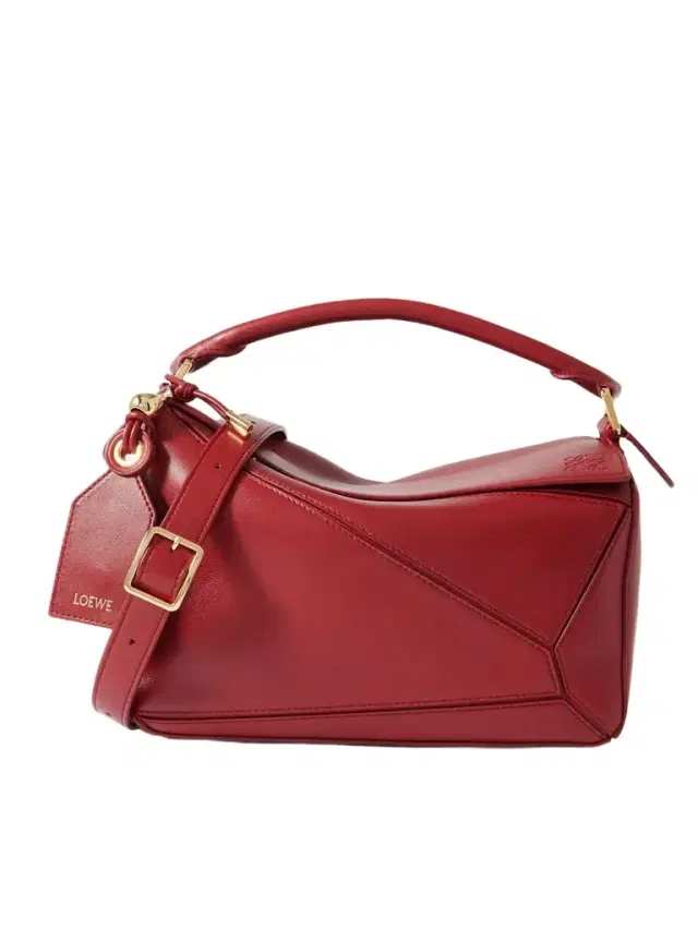 Loewe Featherlight Puzzle Small Textured-leather Shoulder Bag