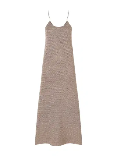 Veronica de Piante Liliana Crocheted Silk Maxi Dress | Thumbnail 1