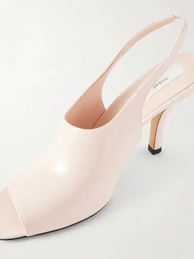 TOTEME Glossed-leather Slingback Sandals | Thumbnail 5 TOTEME Glossed-leather Slingback Sandals | Thumbnail 5