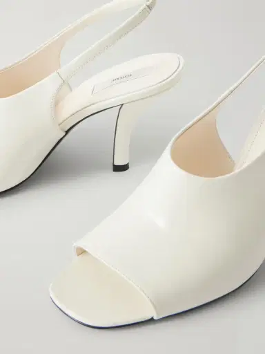 TOTEME Glossed-leather Slingback Sandals | Thumbnail 5 TOTEME Glossed-leather Slingback Sandals | Thumbnail 5