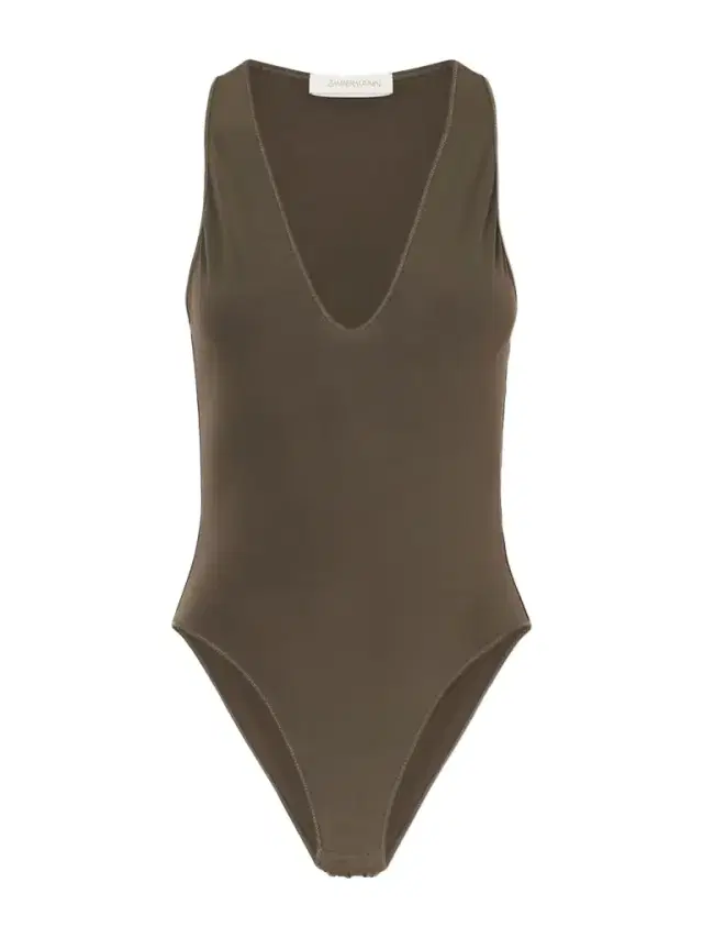 Stretch-jersey Bodysuit
