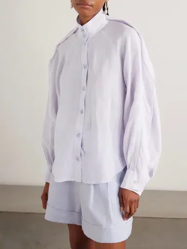 Zimmermann Billow Ramie Blouse | Thumbnail 3 Zimmermann Billow Ramie Blouse | Thumbnail 3
